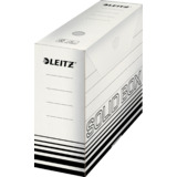 LEITZ archiv-schachtel Solid, weiß/schwarz, (B)100 mm
