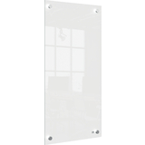 nobo Glas-Notiztafel, (B)300 x (H)600 mm, wei