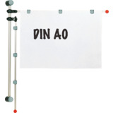 MAUL planhalter "Wandpresenter", grau