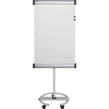 MAUL flipchart MAULsolid, Rundfu flip2use, grau