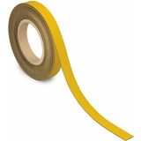 MAUL Magnetband, 20 mm x 10 m, Dicke: 1 mm, gelb