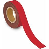 MAUL Magnetband, 40 mm x 10 m, Dicke: 1 mm, rot