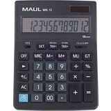 MAUL tischrechner MXL 12, 12-stellig, schwarz