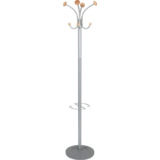 ALBA Garderobestnder "PMVIENA", (H)1.770 mm, silbergrau