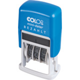 COLOP datumstempel Mini dater S160 l2 "BEZAHLT", im Blister