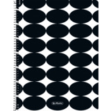 herlitz collegeblock "Just Black", din A4, kariert