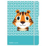 herlitz notizheft my.book flex "Cute animals Tiger, A5