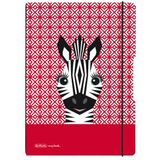 herlitz notizheft my.book flex "Cute animals Zebra", A6