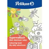 Pelikan super-malbuch "Mein abenteuer Leben", din A4