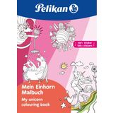 Pelikan malbuch "Mein Einhorn", din A4, inkl. 100 Sticker