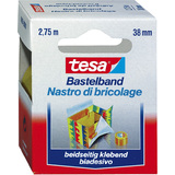 tesa Bastelband, doppelseitiges Klebeband, 38 mm x 2,75 m