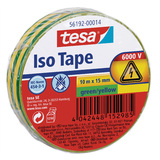 tesa isolierband ISO TAPE, 15 mm x 10 m, grn / gelb