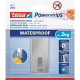 tesa powerstrips Haken waterproof Large Metall, rechteckig