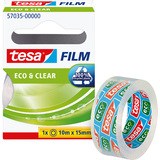 tesa film Eco & Clear, transparent, 15 mm x 10 m