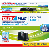 tesa tischabroller Smart ecoLogo, bestckt, schwarz