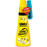 UHU alleskleber flinke flasche + gratis edding Textmarker