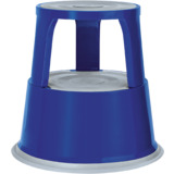 WEDO Rollhocker, aus Metall, blau / ral 5002