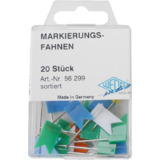 WEDO Markierungsfhnchen, farbig sortiert