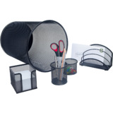 WEDO schreibtisch-set Office, aus Drahtmetall, schwarz