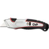 mit Ersatzklingen Klingenmagazin und Schnurschneider schwarz Westcott E-84032 00 Sicherheitscutter Softgrip Griff