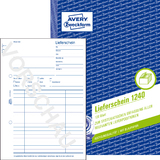 AVERY zweckform Formularbuch "Lieferschein", RC, A5