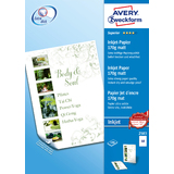 AVERY zweckform Inkjet-Papier, din A4, 170 g/qm, wei