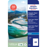 AVERY zweckform BIG pack Inkjet Foto-Papier, din A4, 250g/qm