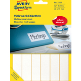 AVERY zweckform Vielzweck-Etiketten, 76 x 19 mm, wei, FP