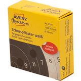 AVERY zweckform Schupflaster, wei, Durchmesser: 19 mm