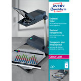 AVERY zweckform OHP-Folien, A4, klar, mit langseitig