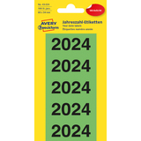 AVERY zweckform Inhaltsschilder "2024", 60 x 26 mm, grn