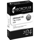 CHRONOPLAN jahresset 2024, din A5