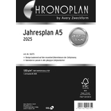 CHRONOPLAN jahresplan 2025, din A5