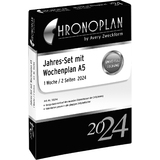 CHRONOPLAN jahresset Wochenplan 2024, din A5