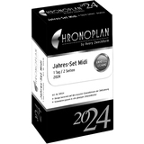 CHRONOPLAN jahresset 2024, Midi, 96 x 172 mm