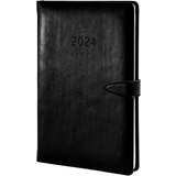 CHRONOPLAN buchkalender Business edtition 2024, A5, schwarz