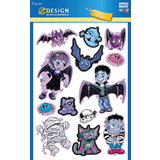 AVERY zweckform ZDesign bigsticker Glitter "Vampir"