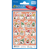 AVERY zweckform ZDesign weihnachts-sticker "Se Wichtel"