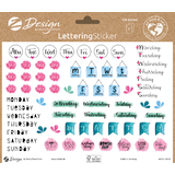 AVERY zweckform ZDesign trend Sticker lettering Tag+Monat