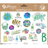 AVERY zweckform ZDesign trend Sticker lettering Umwelt