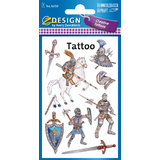 AVERY zweckform ZDesign kids Tattoos "Ritter"