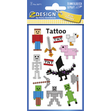 AVERY zweckform ZDesign kids Tattoos "Pixel"