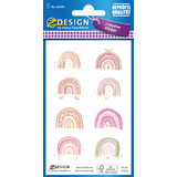 ZDesign creative Sticker "Regenbogen", Pastellfarben