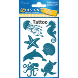 AVERY zweckform ZDesign kids Tattoos "Sealife"