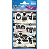 AVERY zweckform ZDesign geschenke-sticker "Coole Tiere"