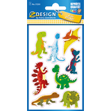 AVERY zweckform ZDesign kids Glitter-Sticker "Dinosaurier"
