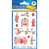 AVERY zweckform ZDesign kids Papier-Sticker, rot