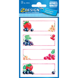 AVERY zweckform Z-Design haushaltsetiketten "Erdbeere &