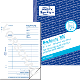 AVERY zweckform Formularbuch "Rechnung", A6, 2 x 50 Blatt