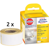 AVERY zweckform Rollenetiketten, 89 x 28 mm, wei